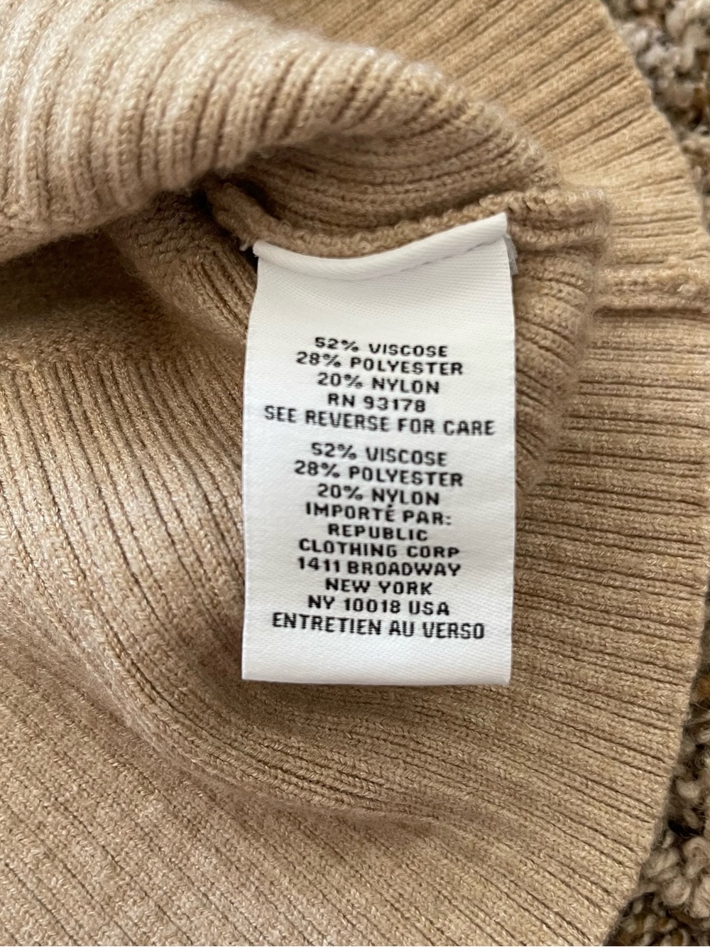 Magaschoni Classic Beige Crew Neck Sweater Women's Size L Elegant Modern - Picture 11 of 12